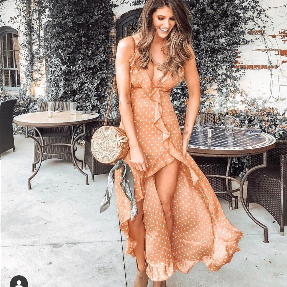 Polka Dot Maxi